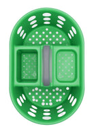 SimplyKleen Set of 2 Plastic Shower Caddy Storage Organizer Basket
